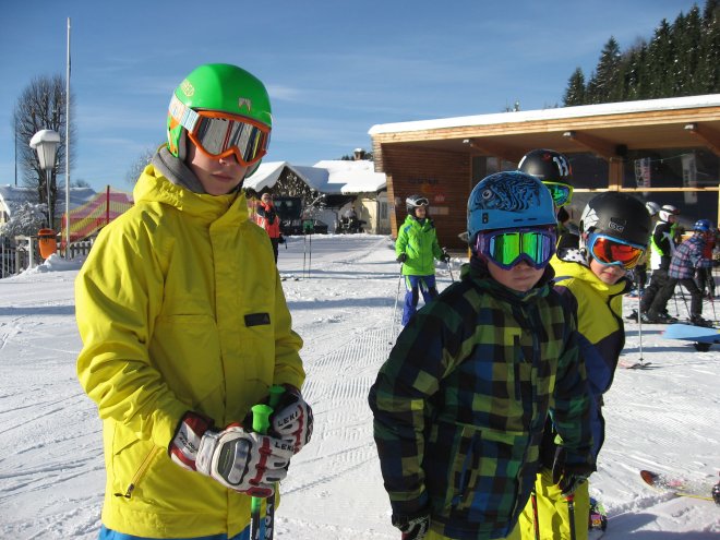 Erste Einheit Schi und Snowboard 2013