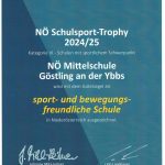 Verleihung Schulsportgütesiegel