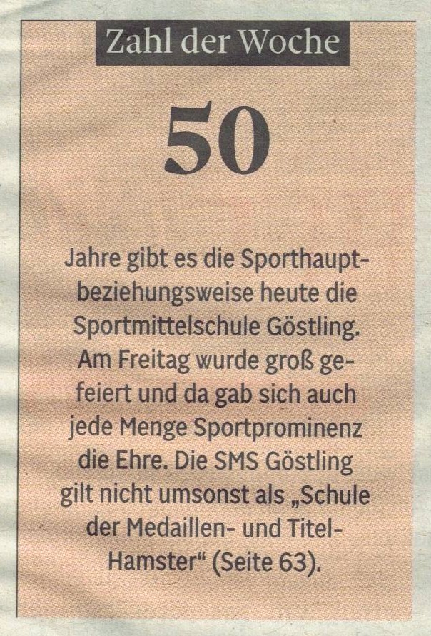 50 Jahr Feier – NÖN